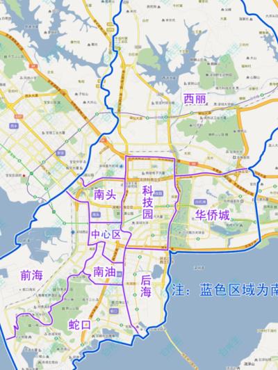 深圳市南山区地图（深圳市南山区地图全图最新版）