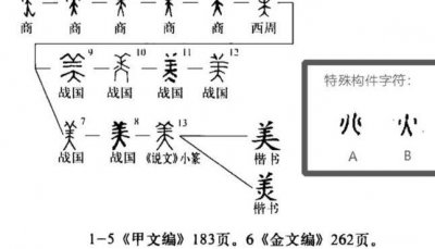 ​美的部首（美的部首是羊字头还是大字底）